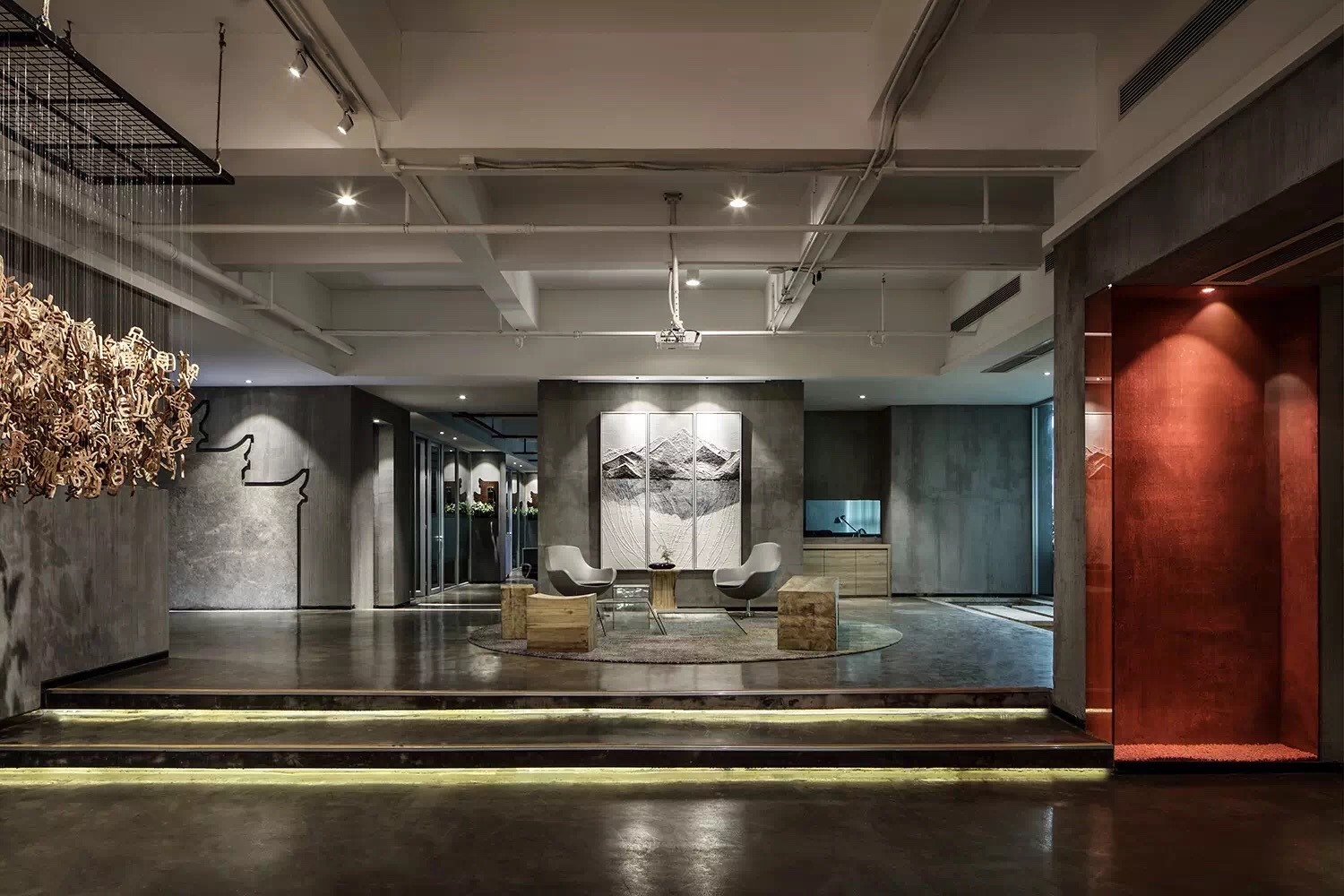 黃鋪區(qū)《明天廣場》高級灰辦公空間-第2張圖片-上海古都建筑設計集團