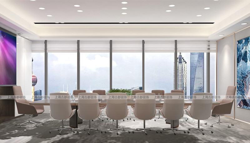 徐匯中鐵傳媒集團(tuán)辦公室設(shè)計效果-第5張圖片-上海古都建筑設(shè)計集團(tuán)