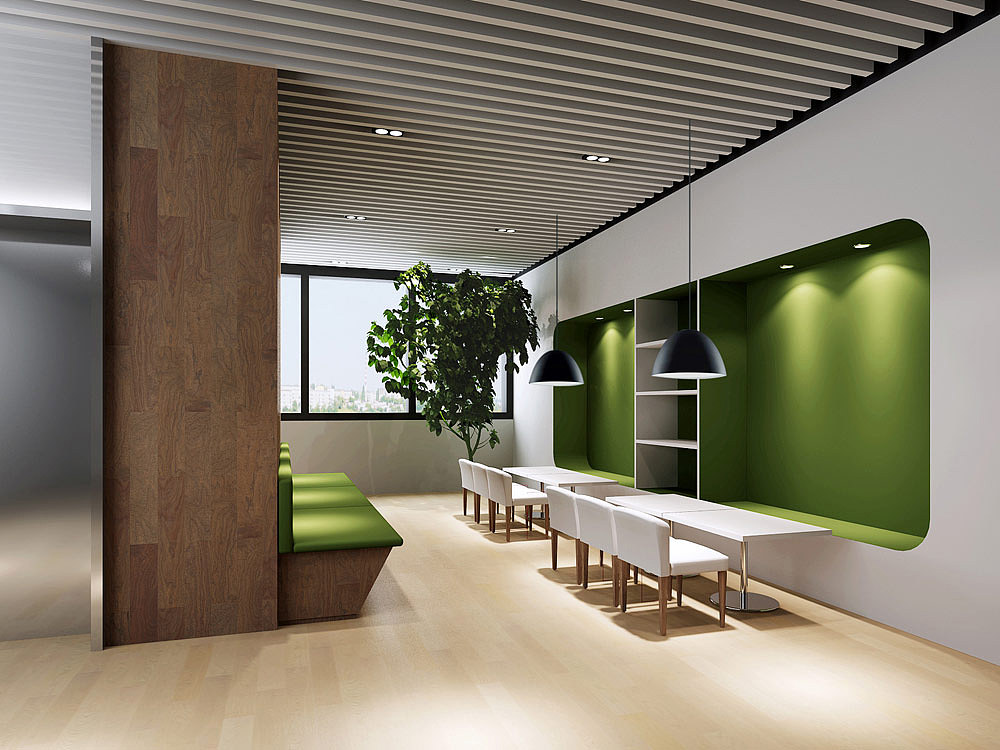 普陀區(qū)顏料公司辦公室裝修設(shè)計-第1張圖片-上海古都建筑設(shè)計集團