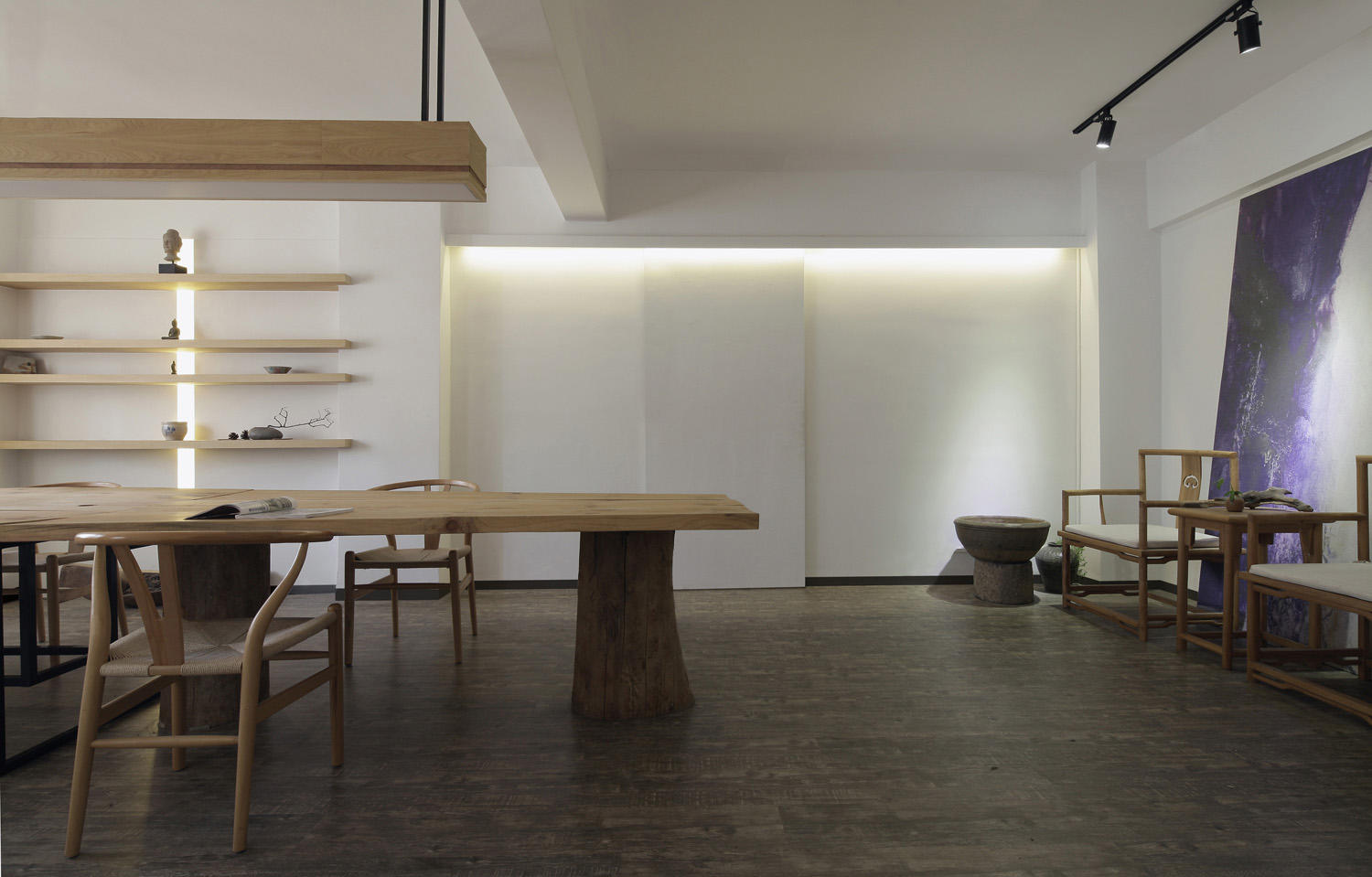 浦東新區(qū)160平辦公室裝修中式風格設計-第2張圖片-上海古都建筑設計集團