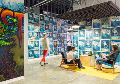 Facebook 總部辦公室裝修設(shè)計-第1張圖片-上海古都建筑設(shè)計集團