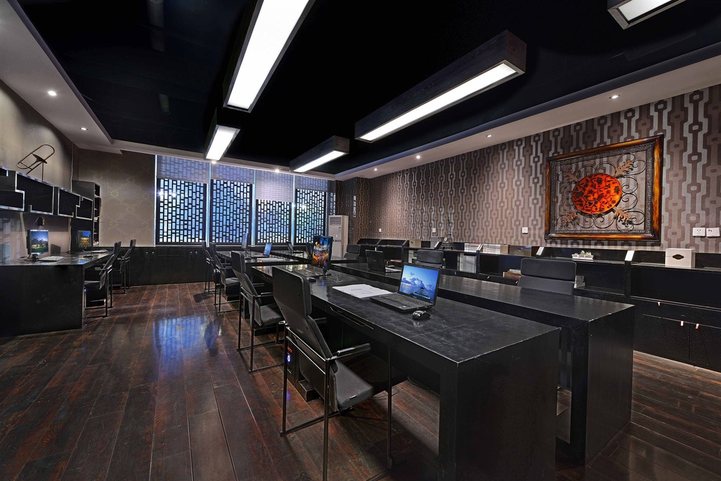 金山區(qū)200平辦公室裝修靜謐風(fēng)格設(shè)計-第9張圖片-上海古都建筑設(shè)計集團(tuán)