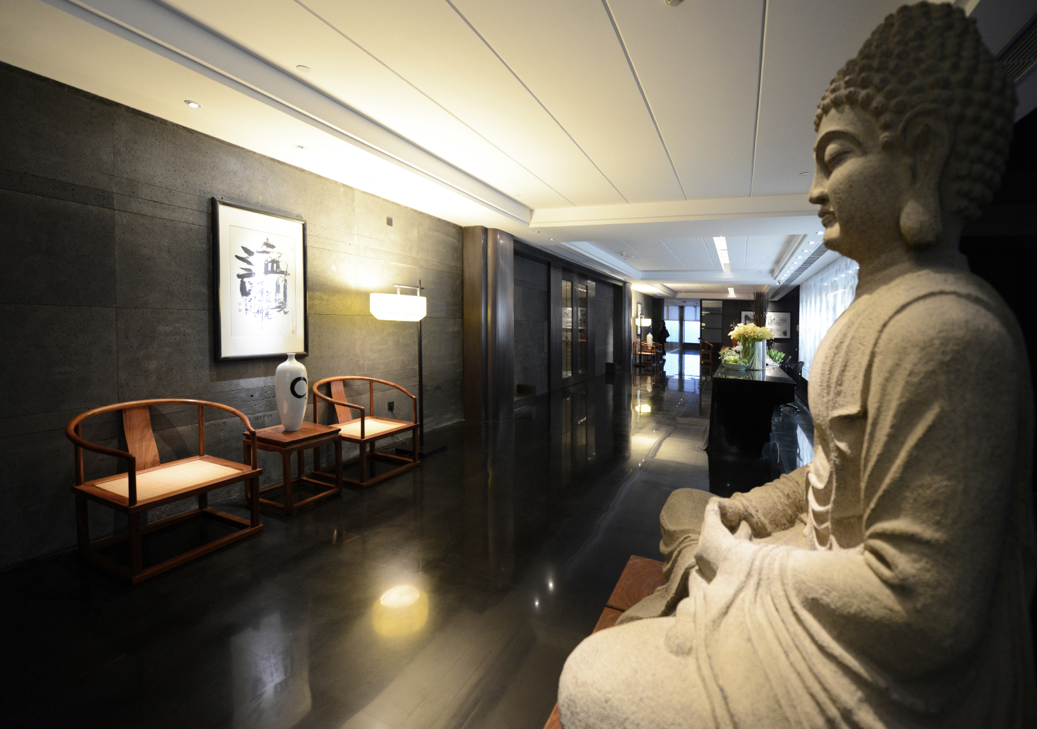 徐匯區(qū)儒雅風(fēng)格辦公室裝修設(shè)計(jì)-第4張圖片-上海古都建筑設(shè)計(jì)集團(tuán)