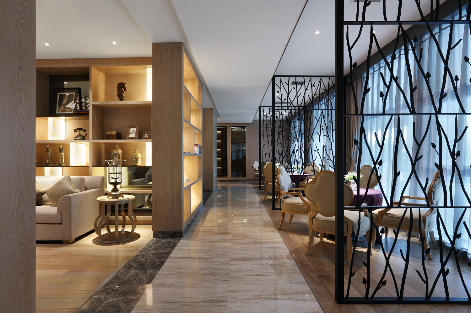 上?？茖W(xué)院辦公室裝修設(shè)計-第2張圖片-上海古都建筑設(shè)計集團(tuán)