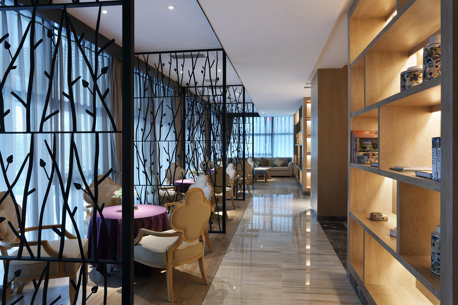 上?？茖W(xué)院辦公室裝修設(shè)計-第4張圖片-上海古都建筑設(shè)計集團(tuán)