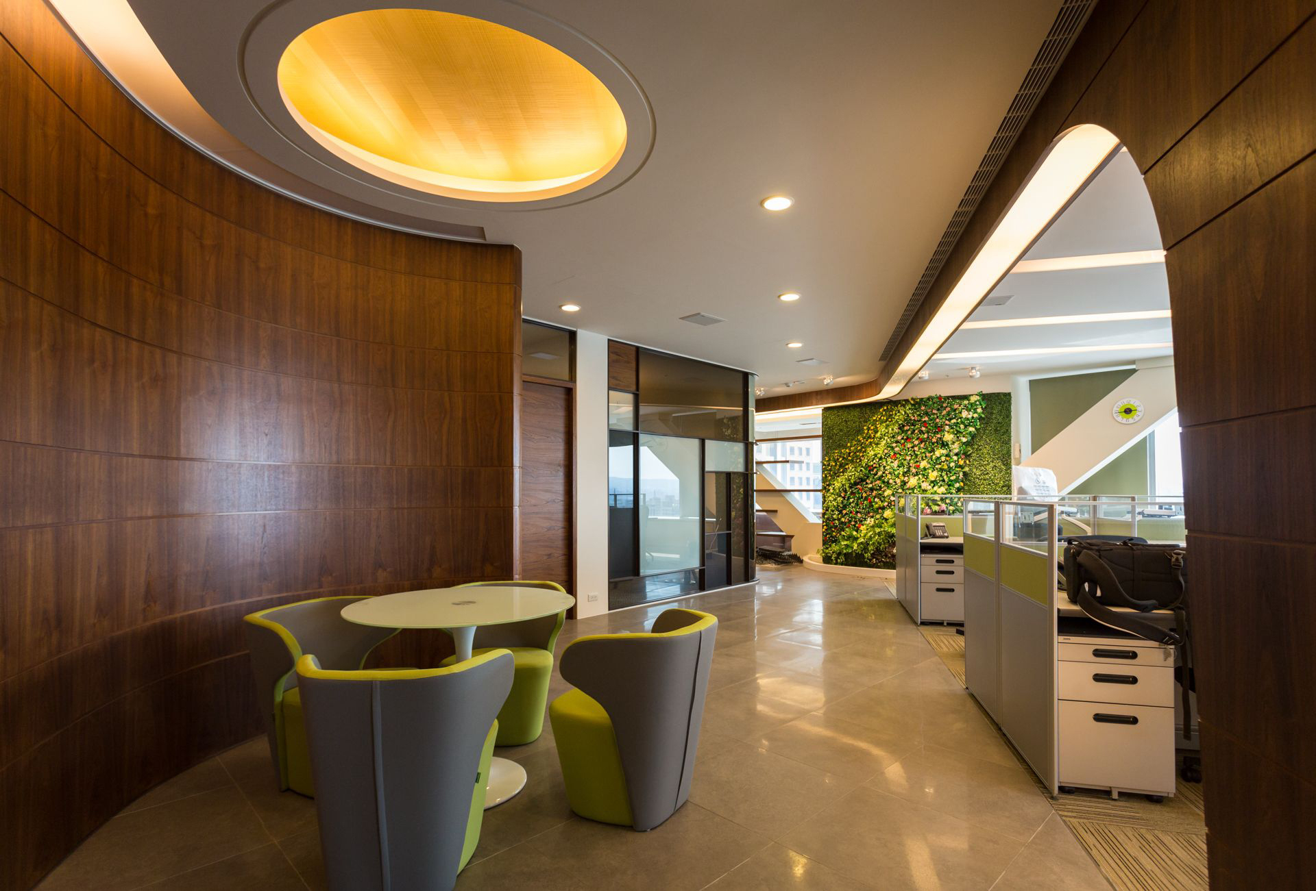 普陀區(qū)自然風(fēng)格辦公室裝修設(shè)計-第3張圖片-上海古都建筑設(shè)計集團