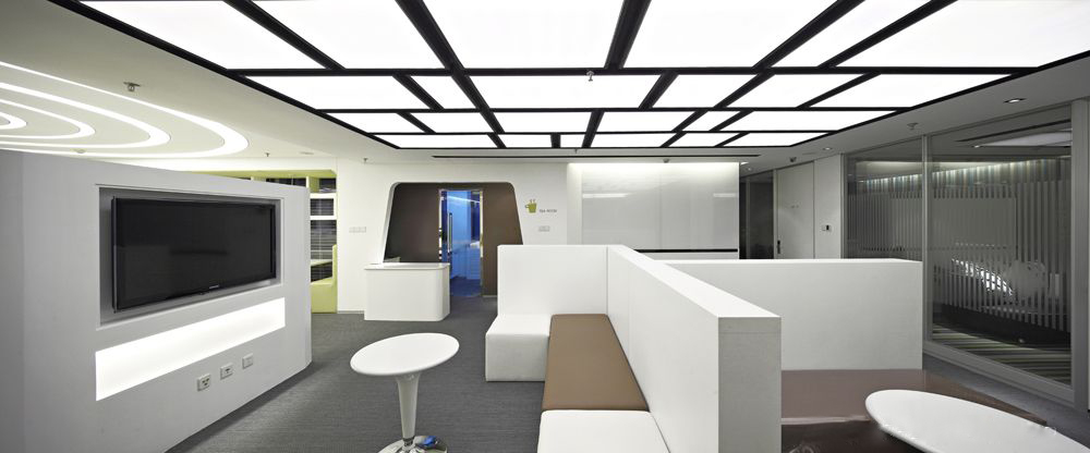 上海商務中心辦公室裝修設(shè)計-第10張圖片-上海古都建筑設(shè)計集團