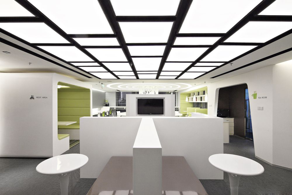 上海商務中心辦公室裝修設(shè)計-第11張圖片-上海古都建筑設(shè)計集團