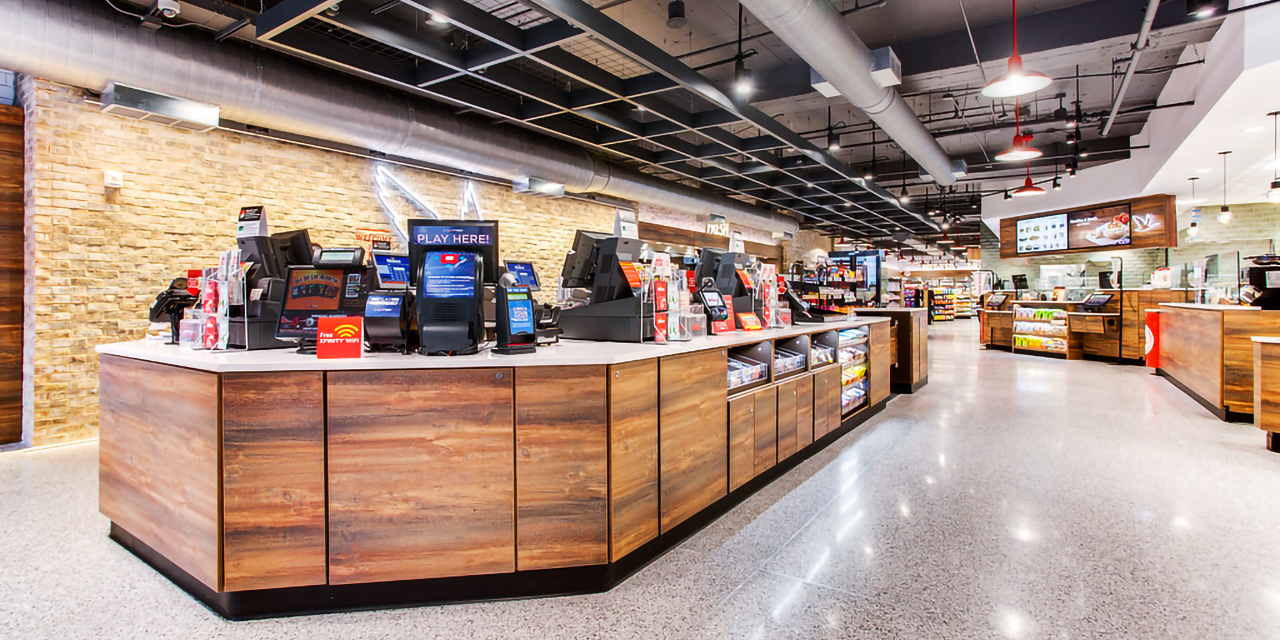 上海辦公室裝修收銀臺裝修設(shè)計(jì)-第6張圖片-上海古都建筑設(shè)計(jì)集團(tuán)