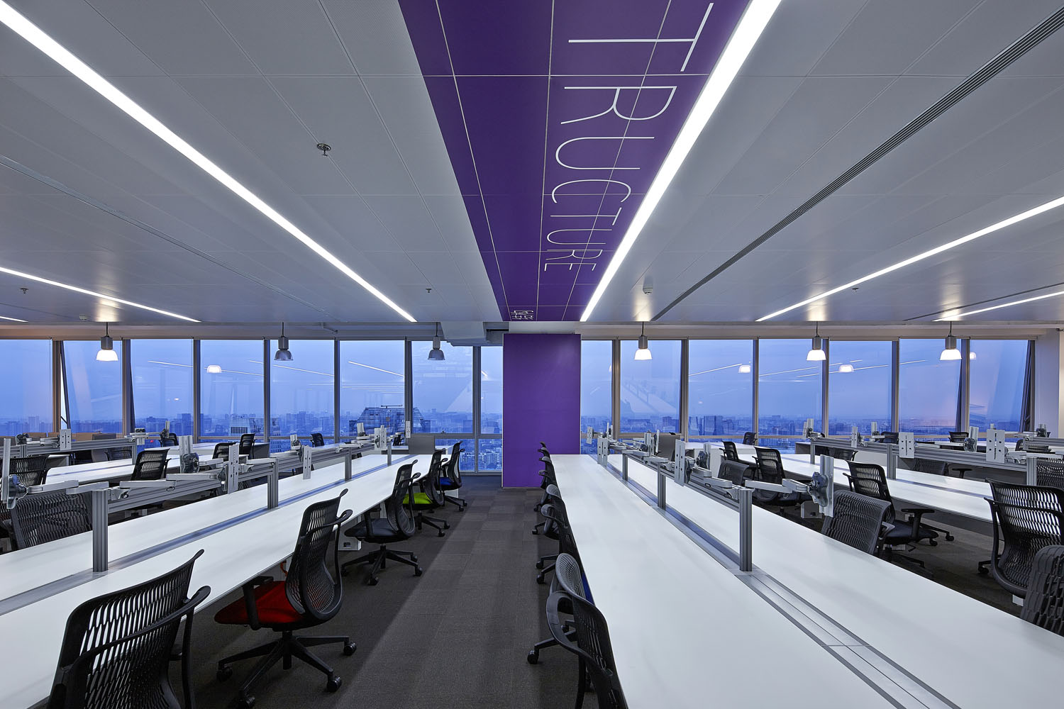 現(xiàn)代科技風辦公室裝修設計效果圖-第10張圖片-上海古都建筑設計集團
