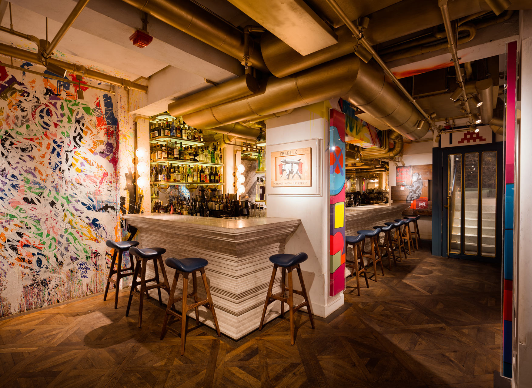 浦東新區(qū)復古西餐廳裝修設(shè)計-第4張圖片-上海古都建筑設(shè)計集團