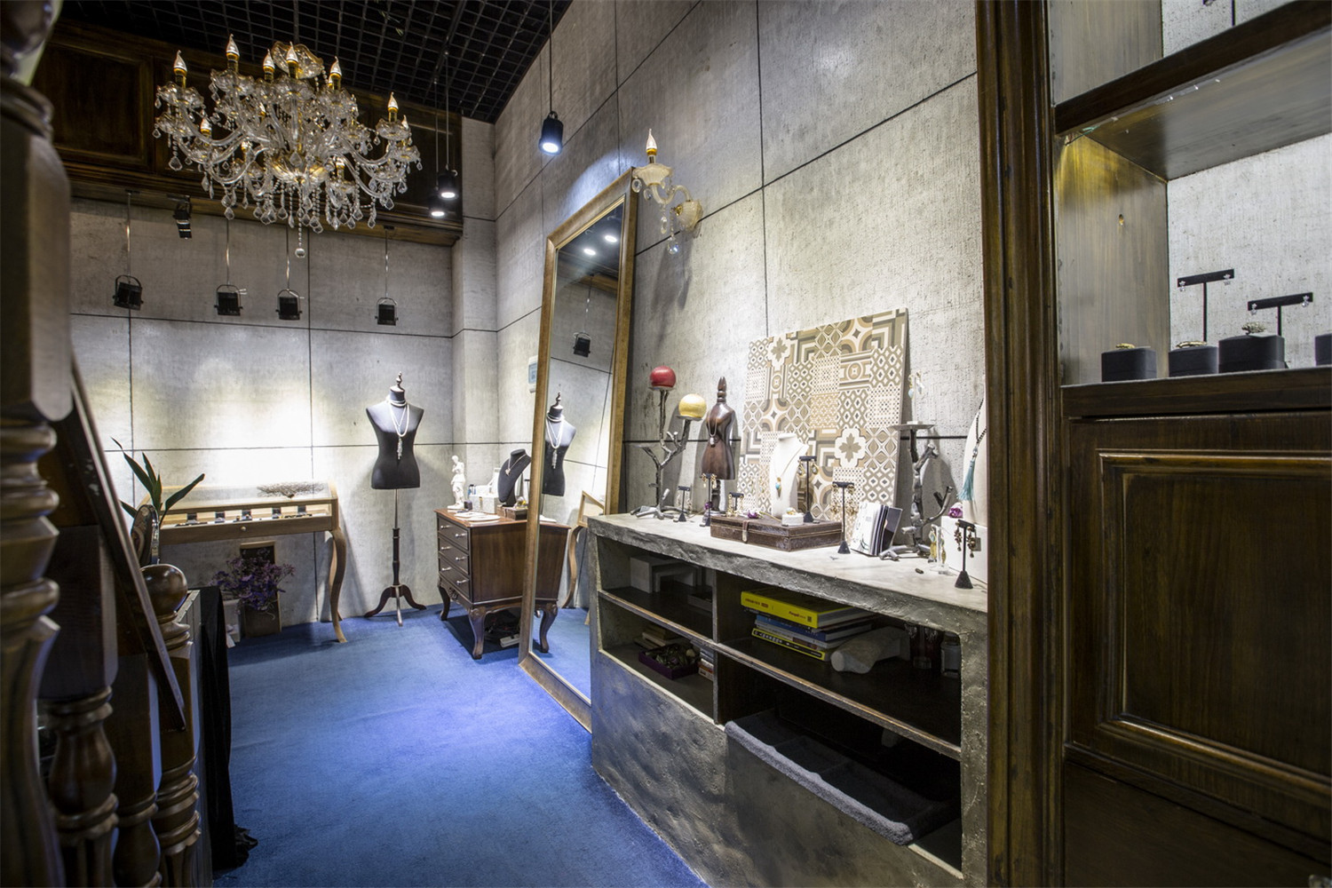 奢華珠寶店裝修設(shè)計-第4張圖片-上海古都建筑設(shè)計集團(tuán)