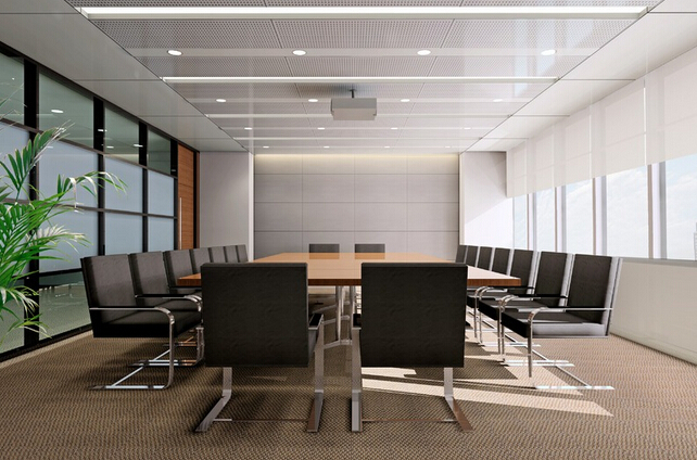 虹口區(qū)現(xiàn)代簡約風格會議室裝修設(shè)計-第4張圖片-上海古都建筑設(shè)計集團