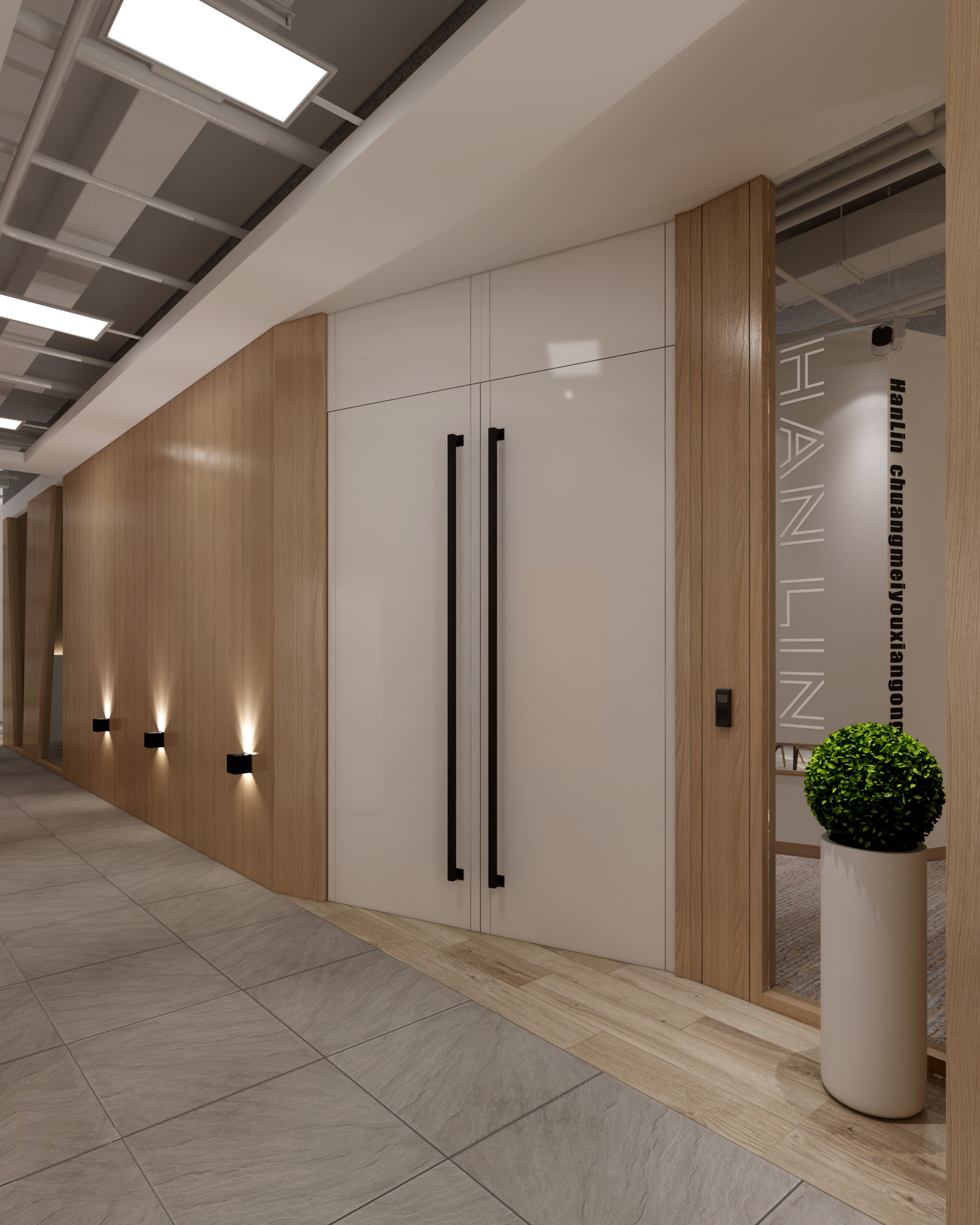 國際科技風(fēng)格辦公室裝修設(shè)計(jì)-第7張圖片-上海古都建筑設(shè)計(jì)集團(tuán)