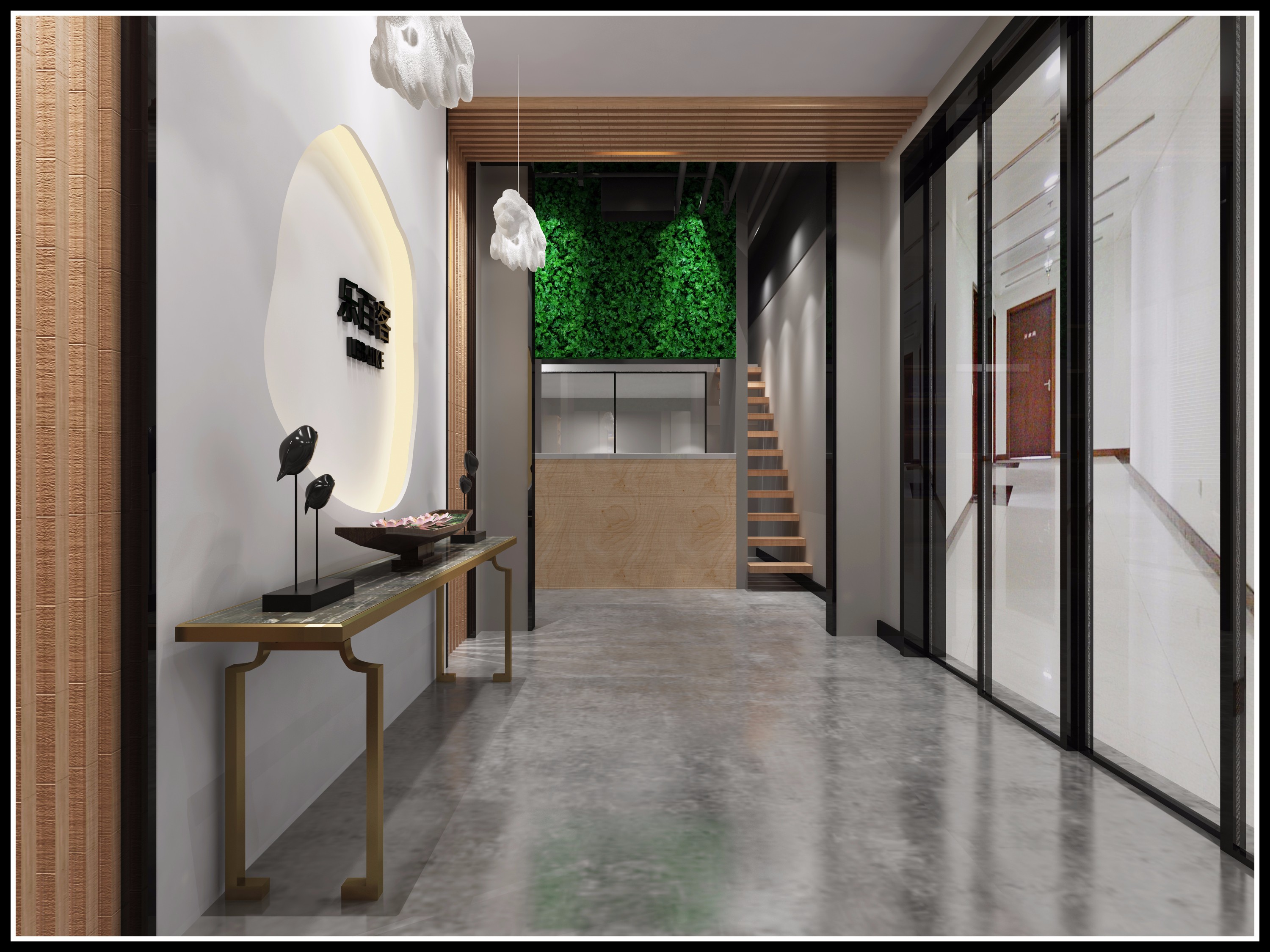 浦東新區(qū)奢華工業(yè)風(fēng)辦公室裝修設(shè)計-第5張圖片-上海古都建筑設(shè)計集團