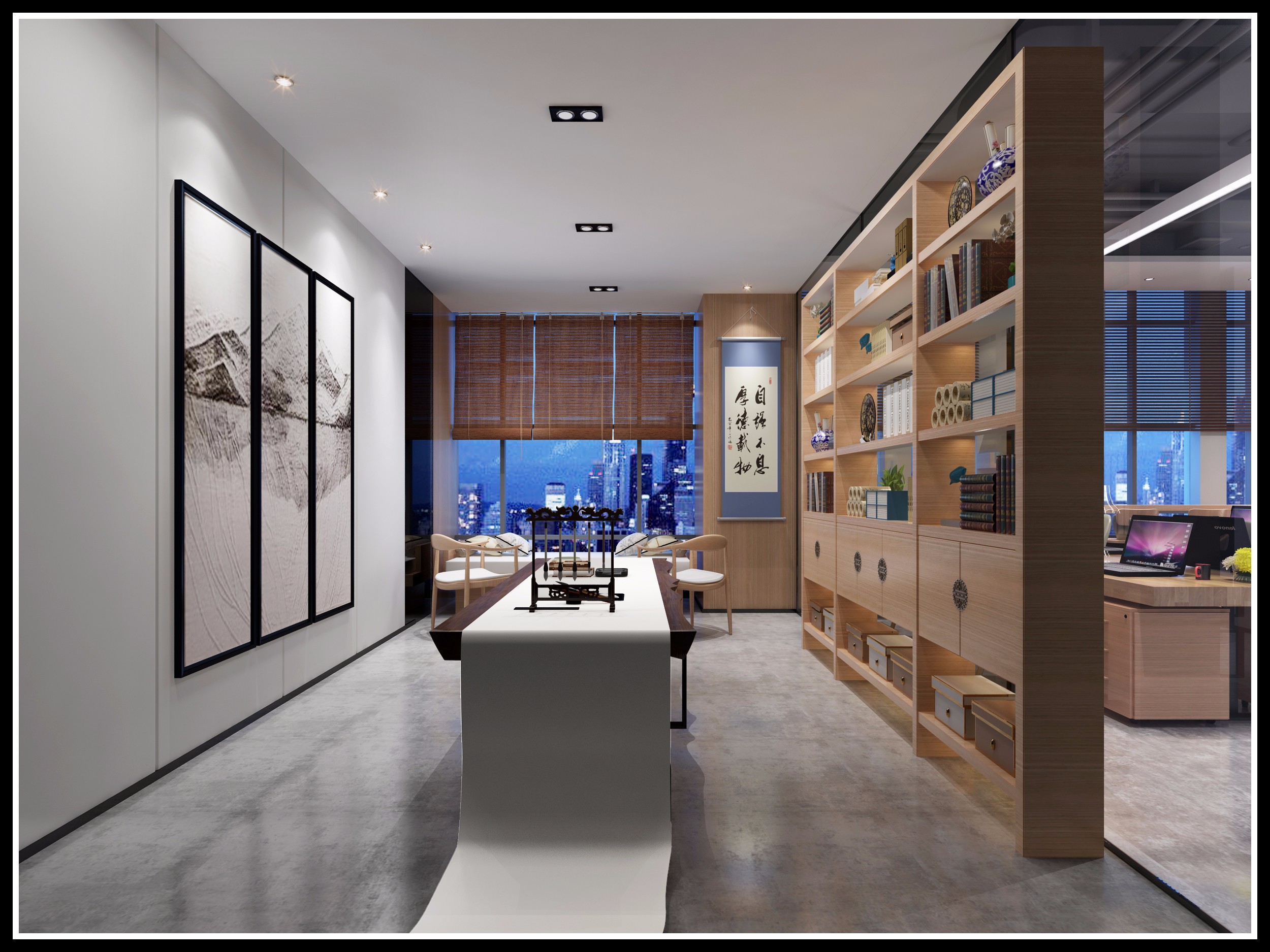 浦東新區(qū)奢華工業(yè)風(fēng)辦公室裝修設(shè)計-第7張圖片-上海古都建筑設(shè)計集團