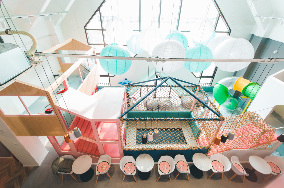 簡約溫馨親子會所裝修設(shè)計(jì)-第6張圖片-上海古都建筑設(shè)計(jì)集團(tuán)