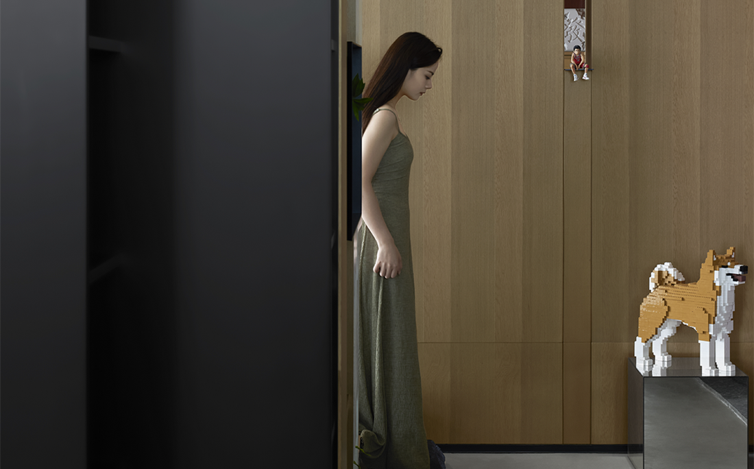 木質(zhì)藝術(shù)風格辦公室裝修設(shè)計-第3張圖片-上海古都建筑設(shè)計集團