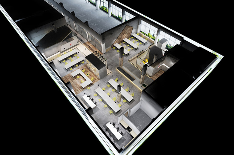 1200平電器公司辦公室設(shè)計裝飾效果-第3張圖片-上海古都建筑設(shè)計集團(tuán)