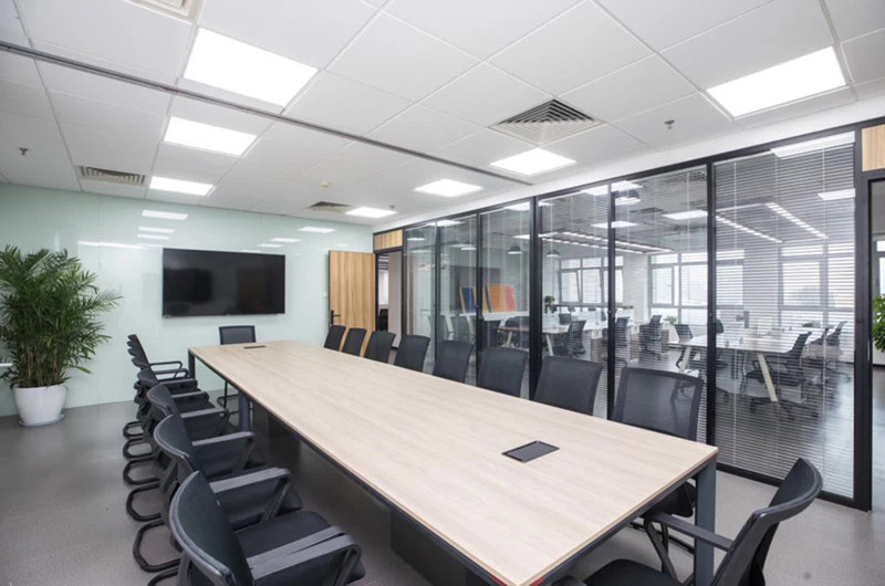 普陀新城市廣場1000平辦公樓設(shè)計裝潢-辦公室裝修設(shè)計效果圖-第2張圖片-上海古都建筑設(shè)計集團