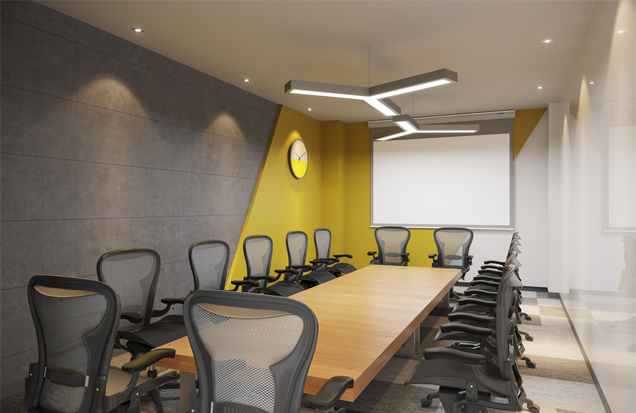 松江辦公室裝修800平國有公司辦公室-辦公室裝修設(shè)計(jì)效果圖-第3張圖片-上海古都建筑設(shè)計(jì)集團(tuán)