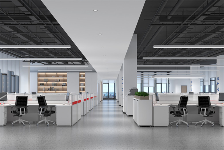 松江2000平車間加辦公室設(shè)計布局方案-辦公室裝修設(shè)計效果圖-第2張圖片-上海古都建筑設(shè)計集團(tuán)